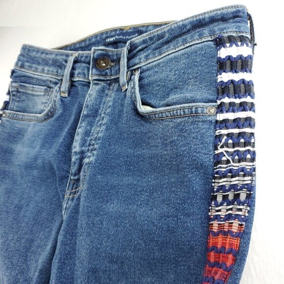 Levi's Made & Crafted 721 High Rise Skinny Jeans Japanese Denim "27x30" (26x30) - Picture 9 of 14